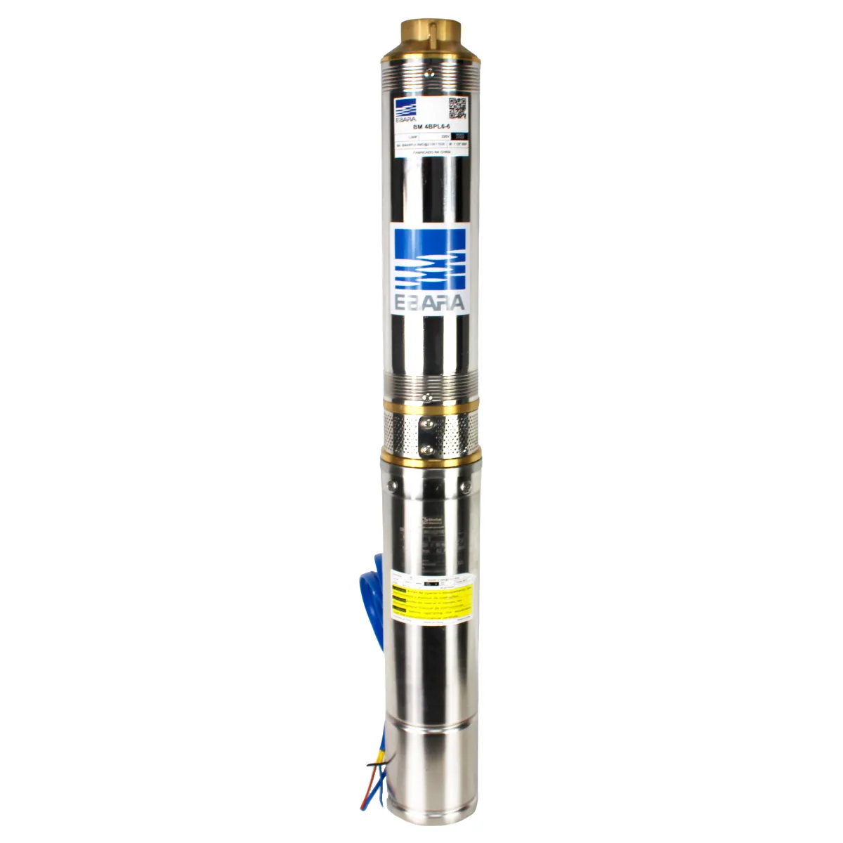Bomba 1,0 Hp 4bpl6-06 254vm 3 Fios 60hz Od4 Bmq