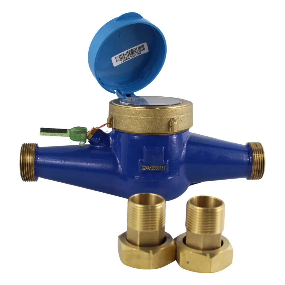 HIDROMETRO MULTIJATO MJ-H DN 25 Q3 6,3 M3/H R80 T50C PMA1 REL POL PLANA PRE