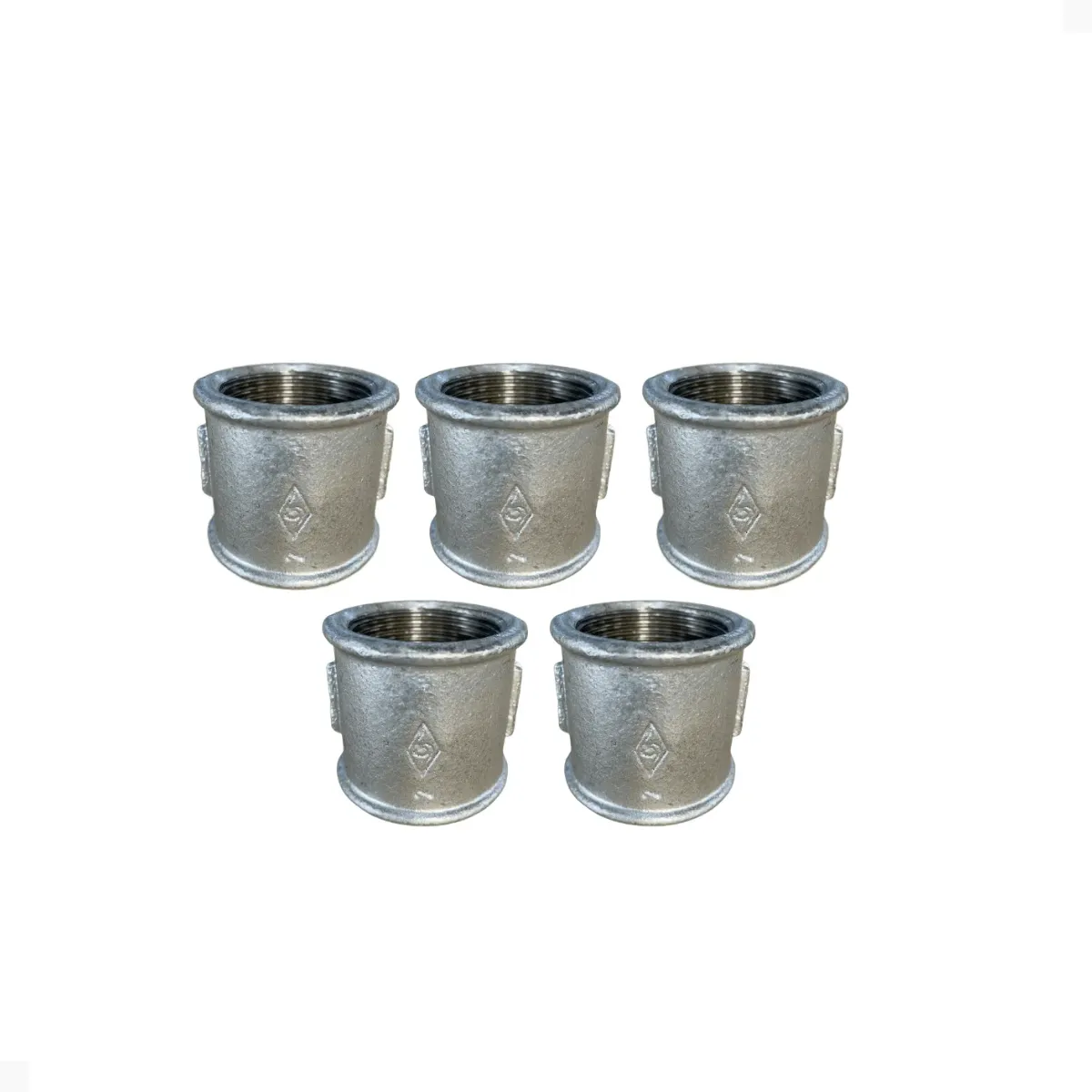 KIT LUVAS GALVANIZADA 5 UNDS 1" PARA POÇO ARTESIANO