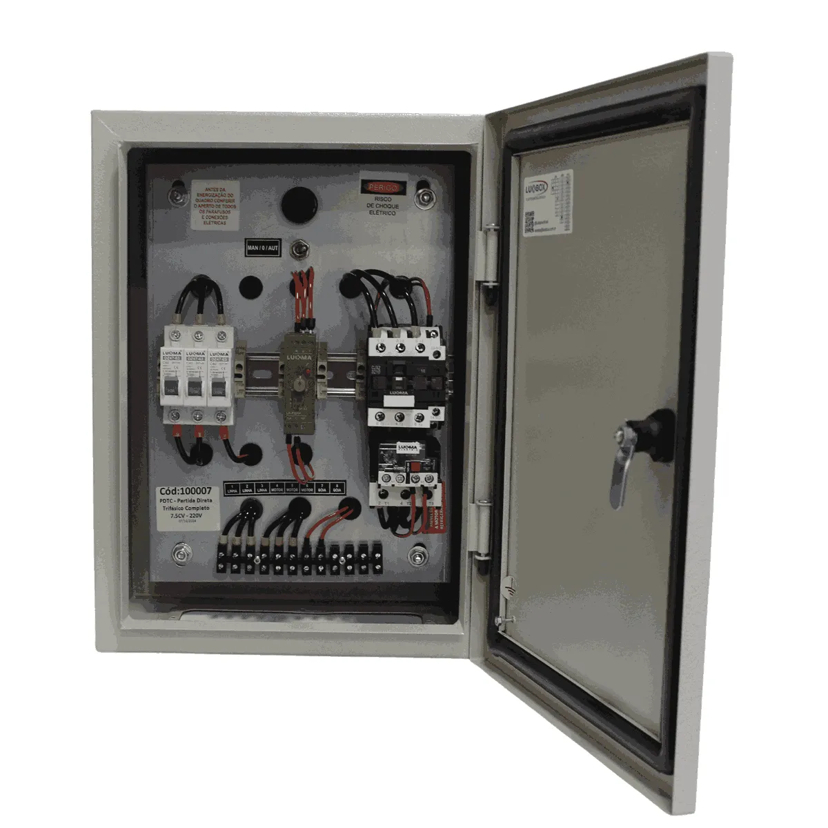Painel 5,0 Hp monof. 254V PDMC