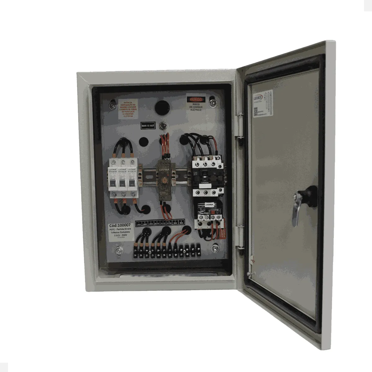 Painel 7,5 hp 220v Trif Pdtc