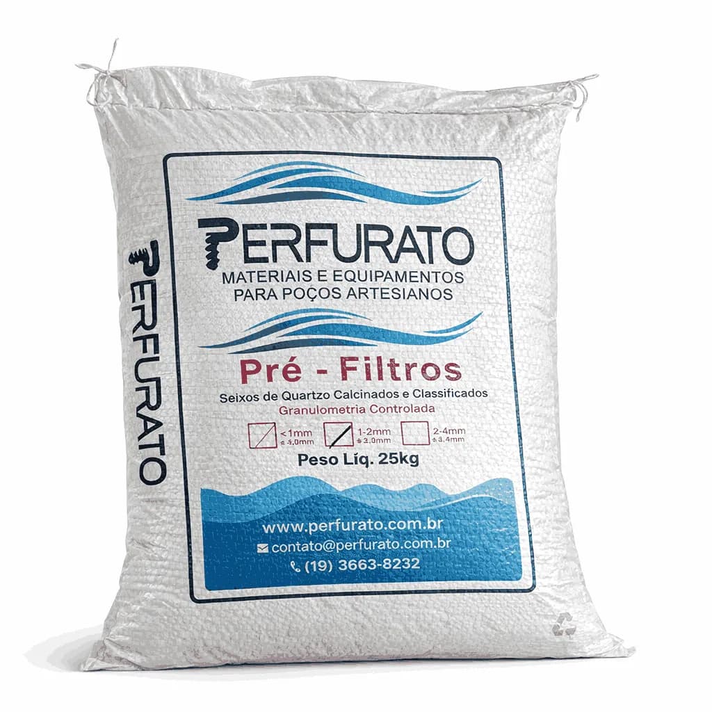 Pre Filtros Sc 25 Kg 2,0 A 4,0 Mm