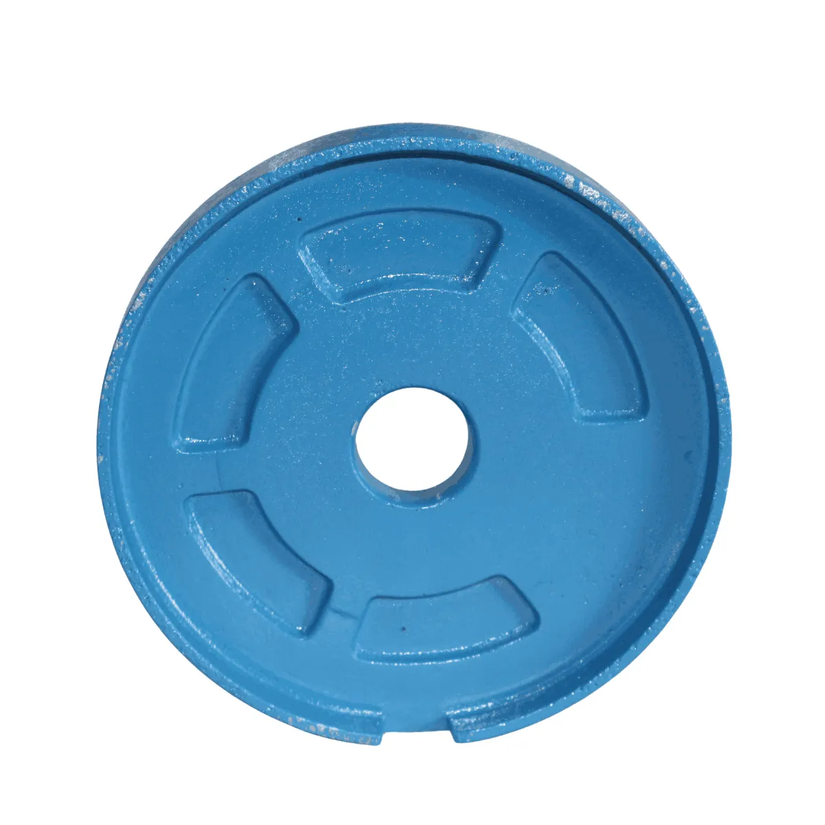 Tampa de 6" com Furo de 1"